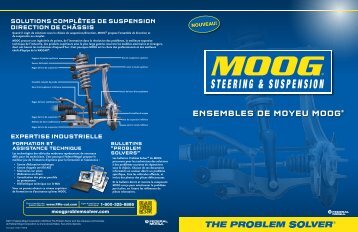 ENSEMBLES DE MOYEU MOOG® - Federal-Mogul Corporation