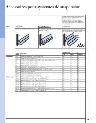 Accessoires pour systèmes de suspension - CGC