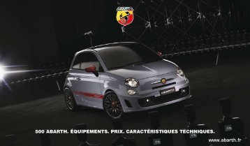 eCatalogue 500 Abarth - Fiat 500 et Dérivés Club de France