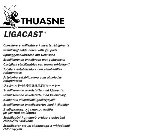 2209096 Notice LIGACAST - thuasne.biz