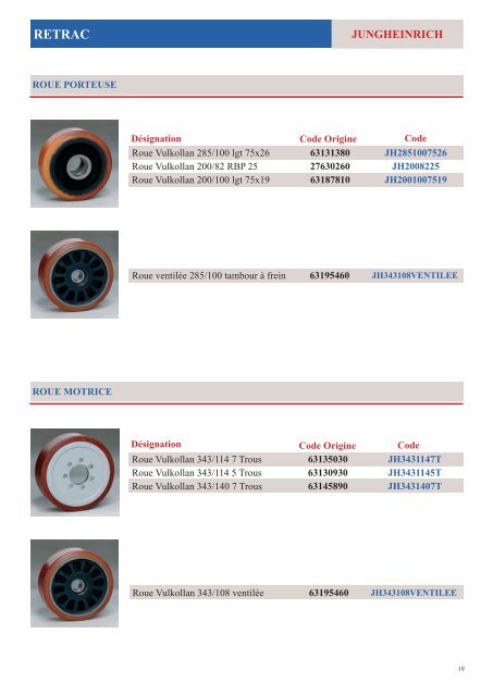 CATALOGUE GRANDE DISTRIBUTION - BM Manutention