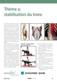 Stabilisation Du Tronc - Swiss Volley