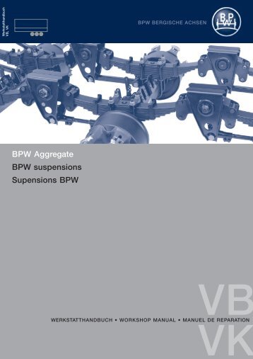 BPW Aggregate BPW suspensions Supensions BPW - Foma