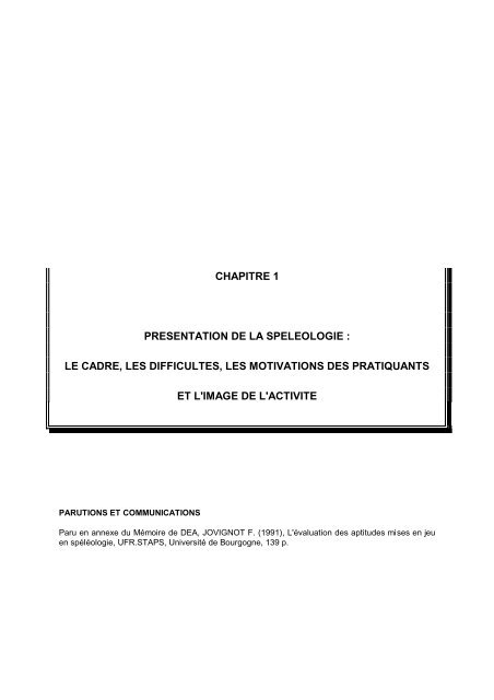 etude des aptitudes, des motivations, des profils socio ... - snpsc