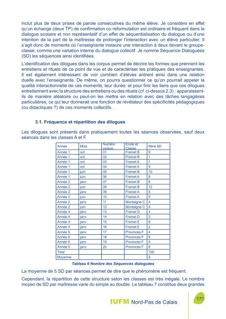 Télécharger le tome 1 - IUFM