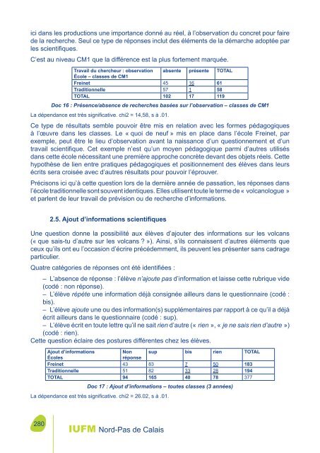 Télécharger le tome 1 - IUFM