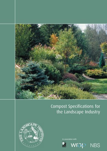 Compost specifications for the landscape industry (1953 kb) - Wrap