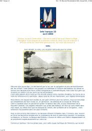 Info'Barque No 23 - La Barque des Enfants