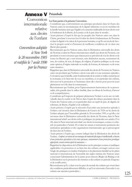 La protection administrative et judiciaire de l'enfant dans l ...