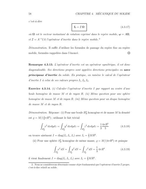 Mécanique du solide et Mécanique analytique - CPT