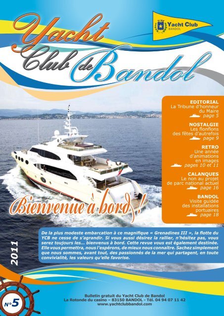 Télécharger - Yacht club de Bandol