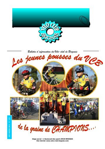 Bulletin d'information du Vélo-club de Brignais - Le site du Vélo Club ...