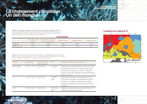 LE TRIANGLE DE CORAIL FACE AU CHANGEMENT CLIMATIQUE ...