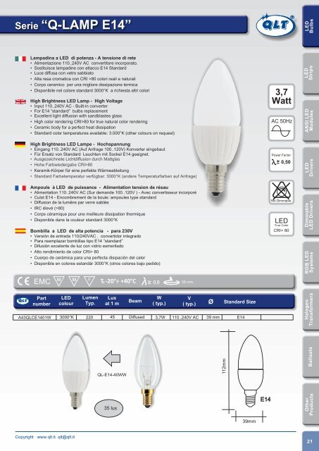 LED Bulbs - Sime