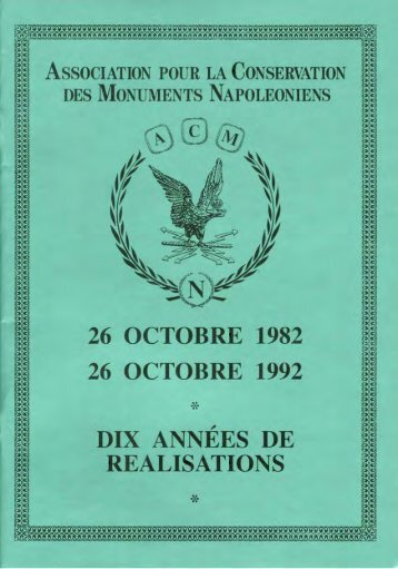 Numéro spécial 1982-1992 : les 10 premières années de réalisations