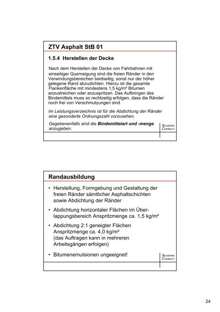 Asphaltdeckschicht beim Einbau