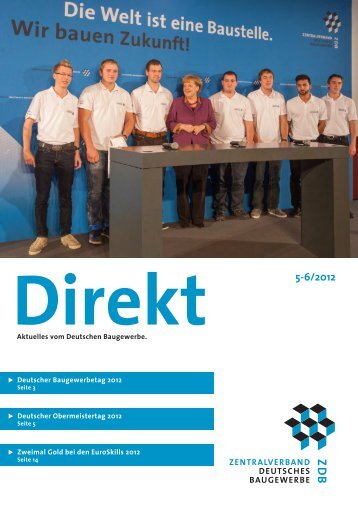 ZDB Direkt 5-6-2012.pdf - Zentralverband Deutsches Baugewerbe