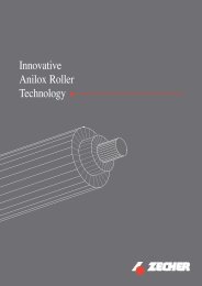 Innovative Anilox Roller Technology - Zecher
