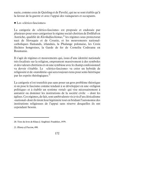 L'immunité de la France envers le fascisme: un demi ... - Marc Angenot