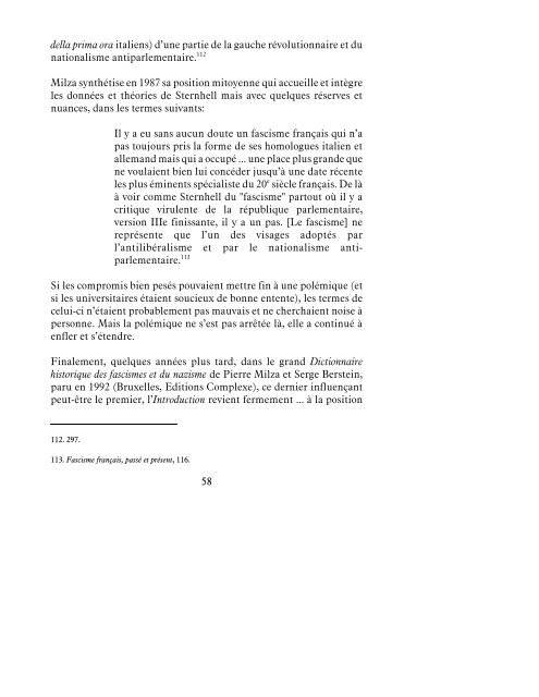 L'immunité de la France envers le fascisme: un demi ... - Marc Angenot