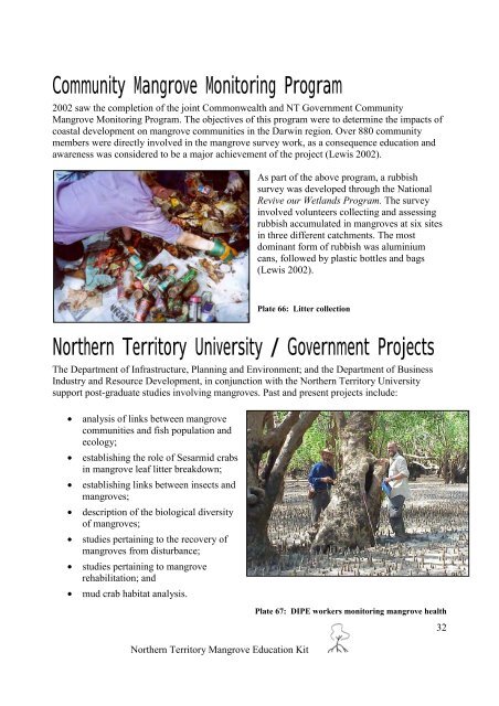 Mangroves in the Northern Territory - Department of Land Resource ...