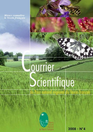 Courrier scientifique n°4 - Parc naturel régional du Vexin français