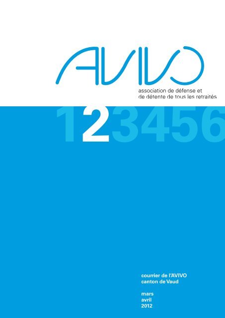 Courrier numéro 2 - Avivo Vaud