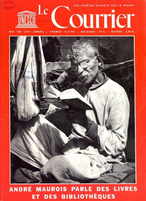 Andre Maurois Parle Des Livres Et Des Unesdoc Unesco