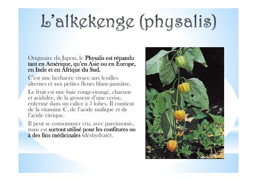 Fruits - Diaporama