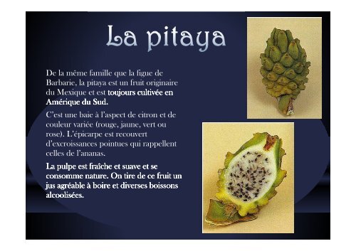 Fruits - Diaporama