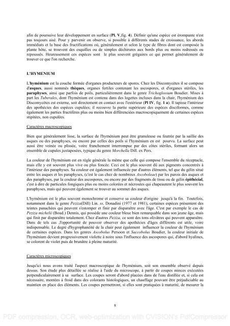 Contribution à l'étude des Discomycètes - ASCOfrance