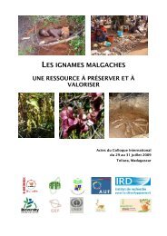 Actes du colloque de Toliara - formad-environnement