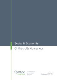 Chiffres clés du secteur logiciels et services informatiques - Syntec ...