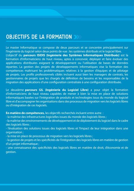 Master Informatique - Université du Littoral-Côte-d'Opale