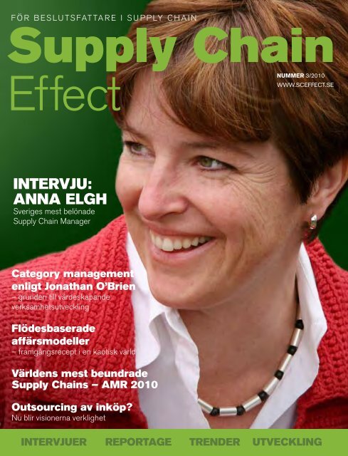 inteRVJu: AnnA elgh - Supply Chain Effect