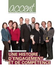 Revue Accent, Vol. 4 No 1, Hiver 2010 - CRDI Normand-Laramée