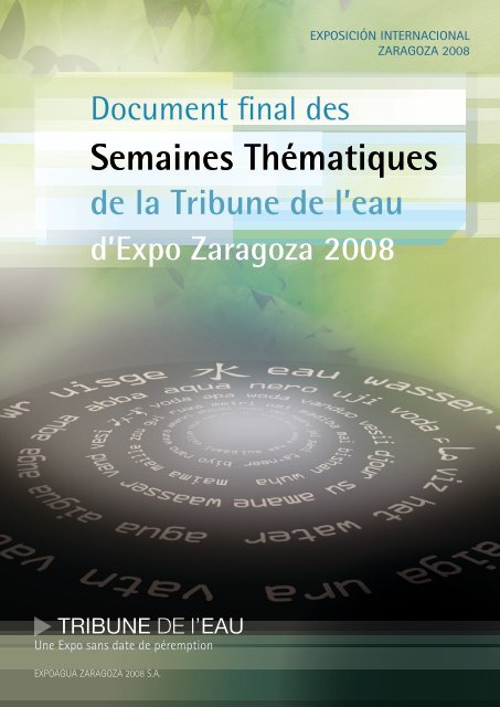 Semaines Thématiques - Ayuntamiento de Zaragoza