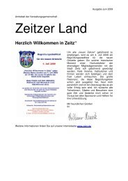 Zeitzer Land - Stadt Zeitz