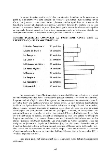 RECHERCHES REGIONALES - Conseil Général des Alpes Maritimes