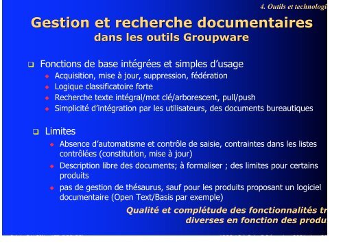 Groupware : fonctionnalités, outils du marché, rôle des ...