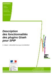 Description des fonctionnalités des plugins Giseh ... - SPIP-Contrib