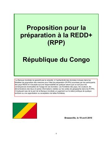 RPP Congo final - The Forest Carbon Partnership Facility