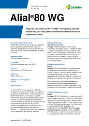 Alial®80 WG - Stähler SA