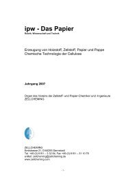 ipw - Das Papier - Zellcheming