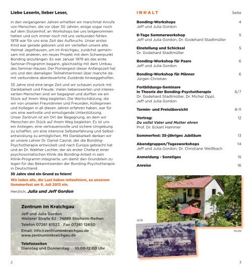 aktuelles Programm als PDF - Zentrum im Kraichgau