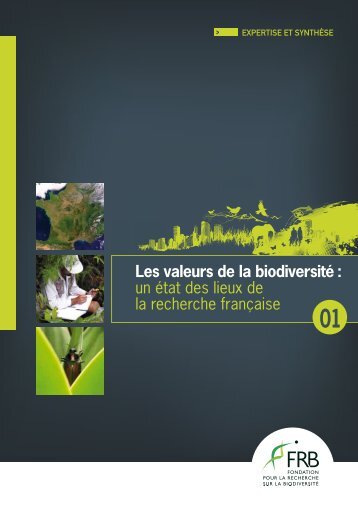 Les valeurs de la biodiversité : un état des lieux de la ... - MAB France