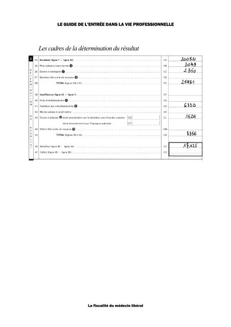 La fiscalité du du médecin libéral - Kb.u-psud.fr