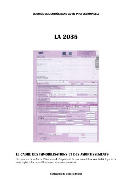 La fiscalité du du médecin libéral - Kb.u-psud.fr