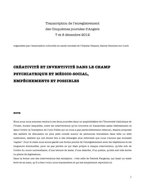 Transcription Journees D Angers 12 Pdf Inter Seminaire
