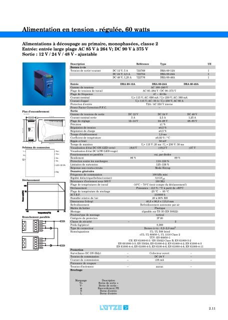 Modules d'interface: relais, convertisseurs et de câblage ...